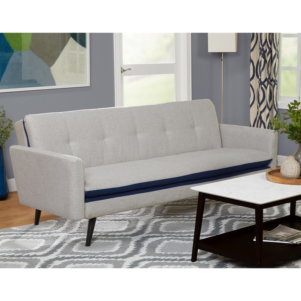 Shop Simple Living Halo Fabric Futon Free Shipping Today Overstock 16402827
