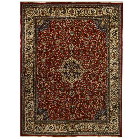 Handmade One-of-a-Kind Mahal Wool Rug (Iran) - 10' x 13'3