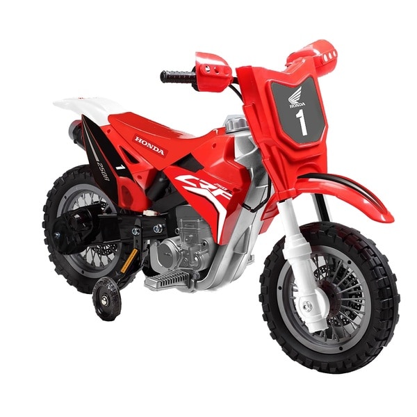 honda dirt bike with training wheels