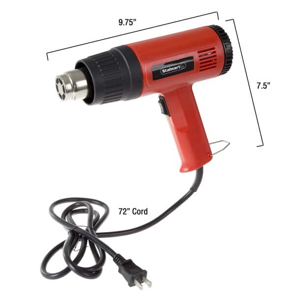 Dual Temperature Heat Gun - 1500w, 120v Heating Tool For Diy, Home 