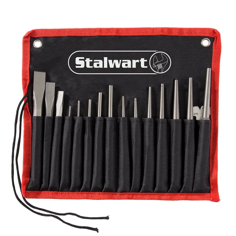Punch And Chisel Set, 16 Pieces- By Stalwart