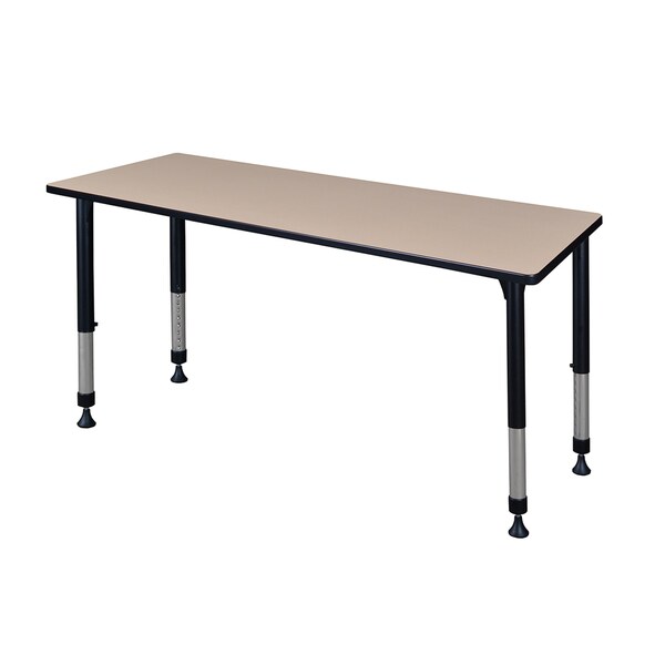 Kee 66" x 24" Height Adjustable Classroom Table