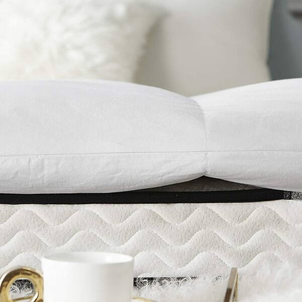 Byourbed Baffle Box Down Goose Featherbed - White - Bed Bath & Beyond ...