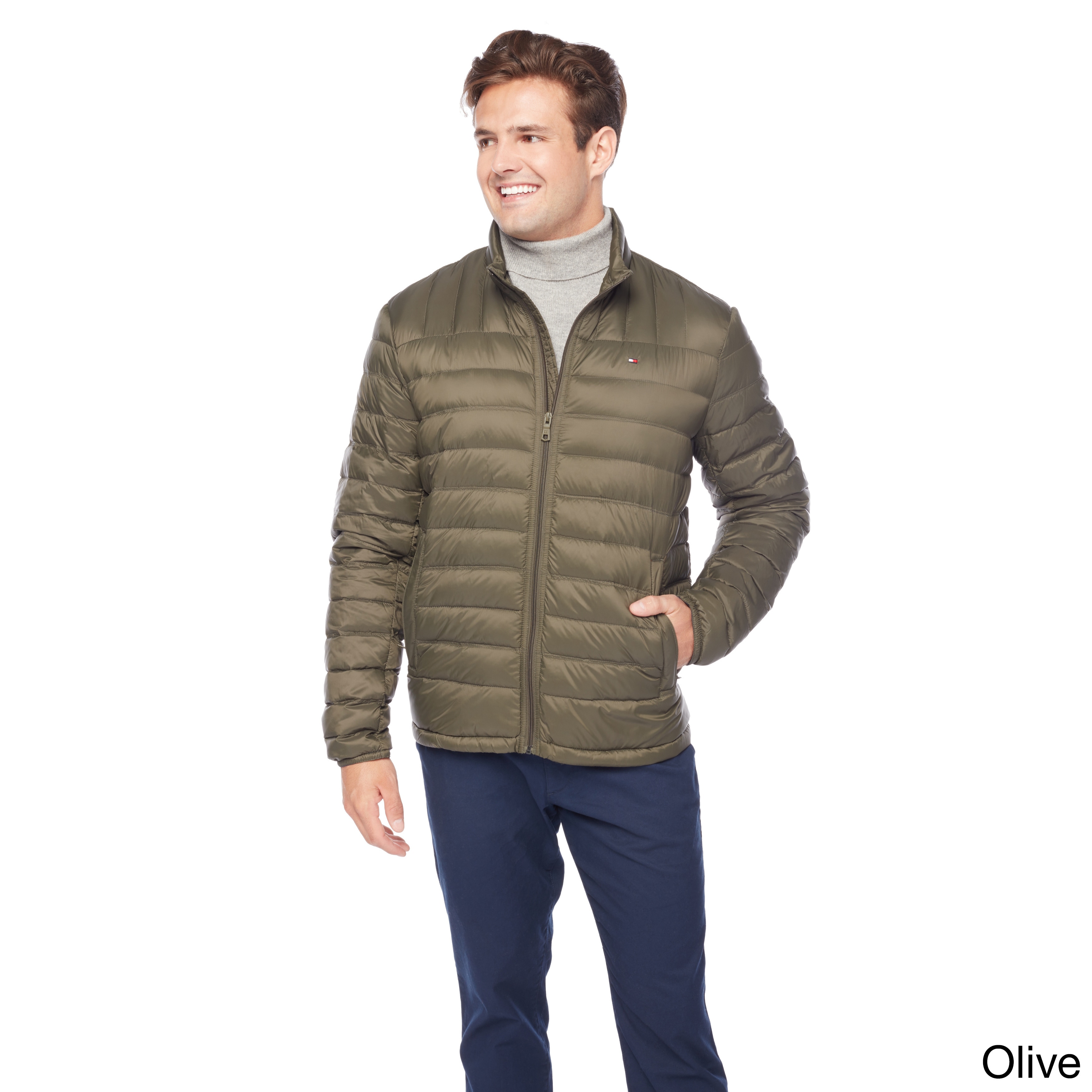 tommy hilfiger men's classic puffer jacket