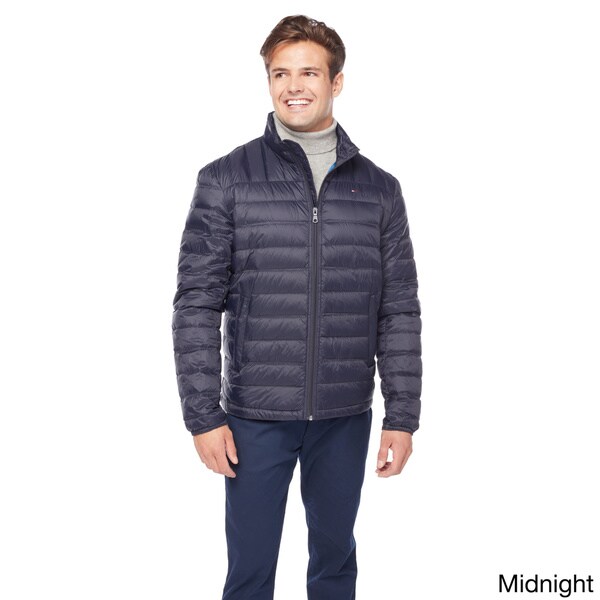 tommy hilfiger natural down packable mens