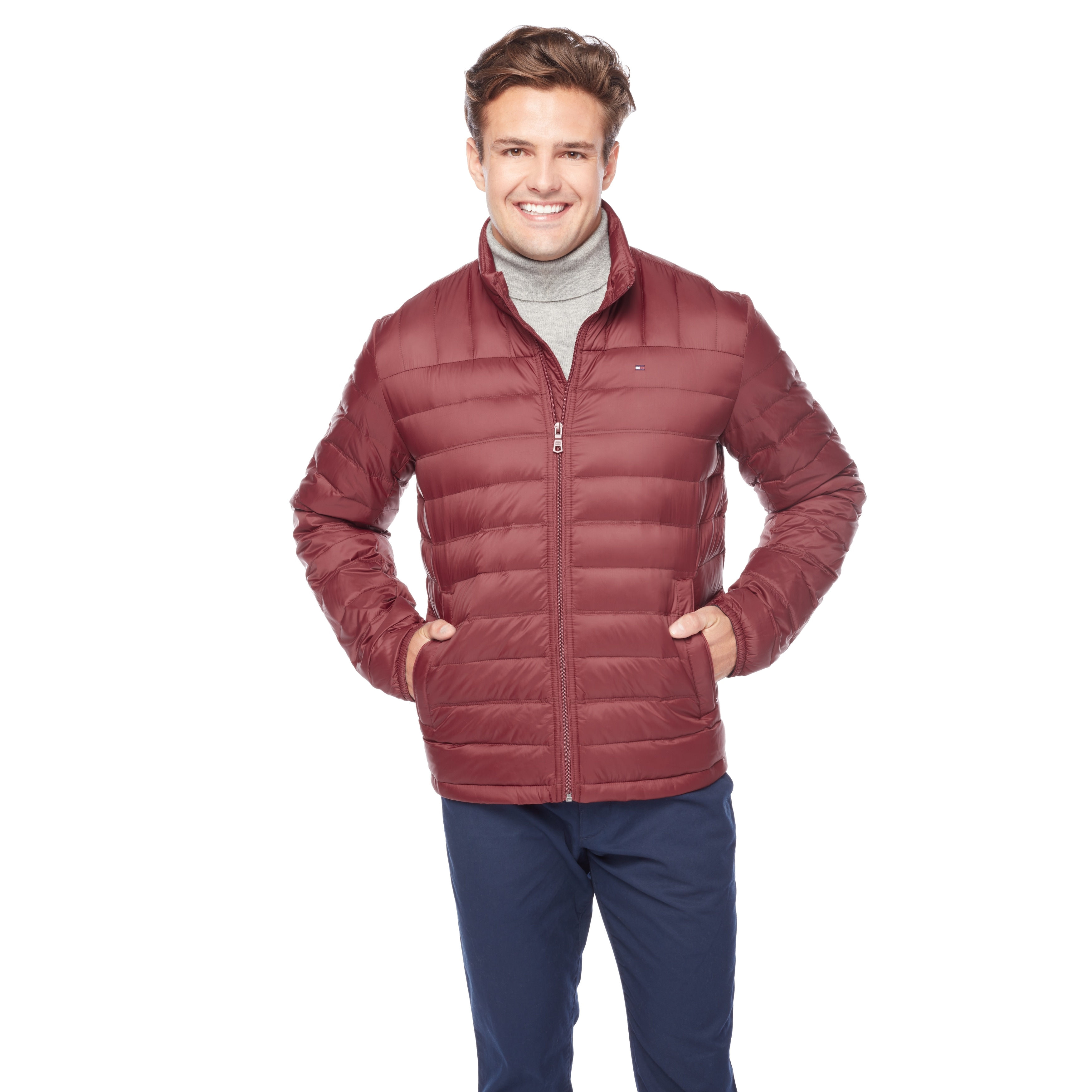 tommy hilfiger natural down packable mens