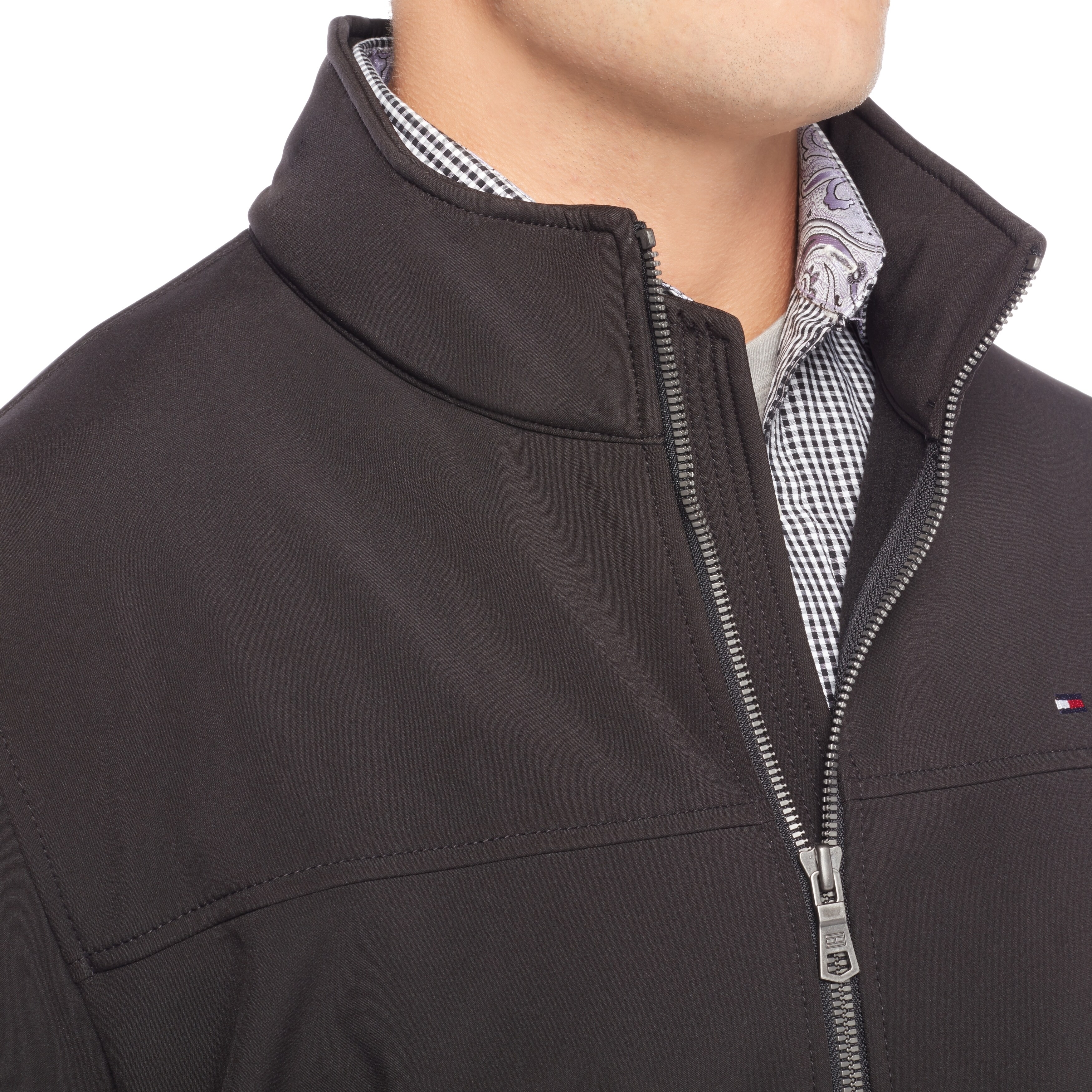 tommy hilfiger men's classic soft shell jacket