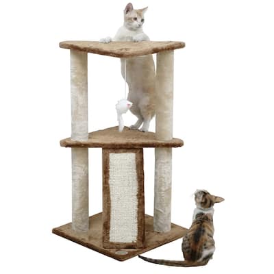 Go Pet Club 35" Kitten Cat Tree