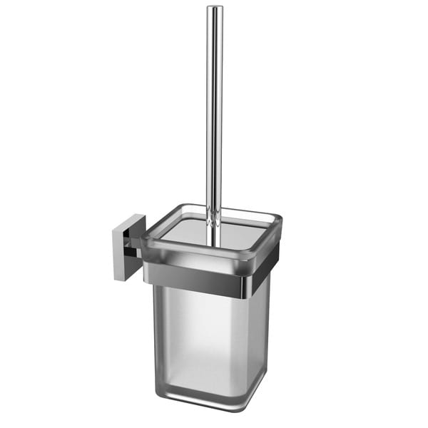 Eviva Cleansi Toilet Brush (Brushed Nickel) Bathroom Accessories