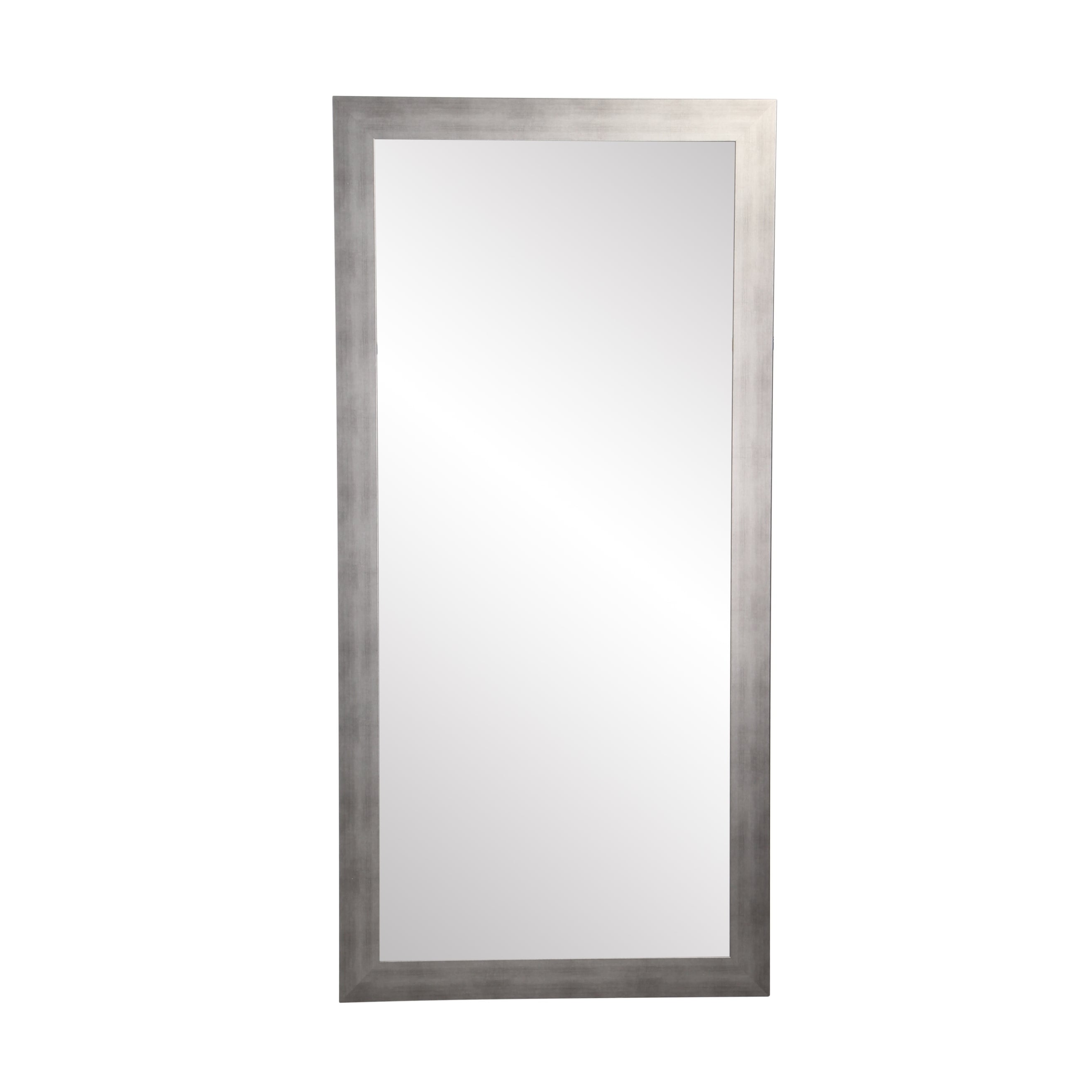 American Value Mirrors Muted Cool Silver 32 X 65 5 Inch Floor Mirror 16411477 Value Mirrors Muted Cool Silver 32 X