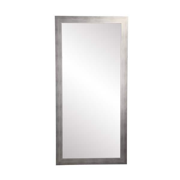 American Value Mirrors Muted Cool Silver 32 X 65 5 Inch Floor Mirror 16411477 Value Mirrors Muted Cool Silver 32 X