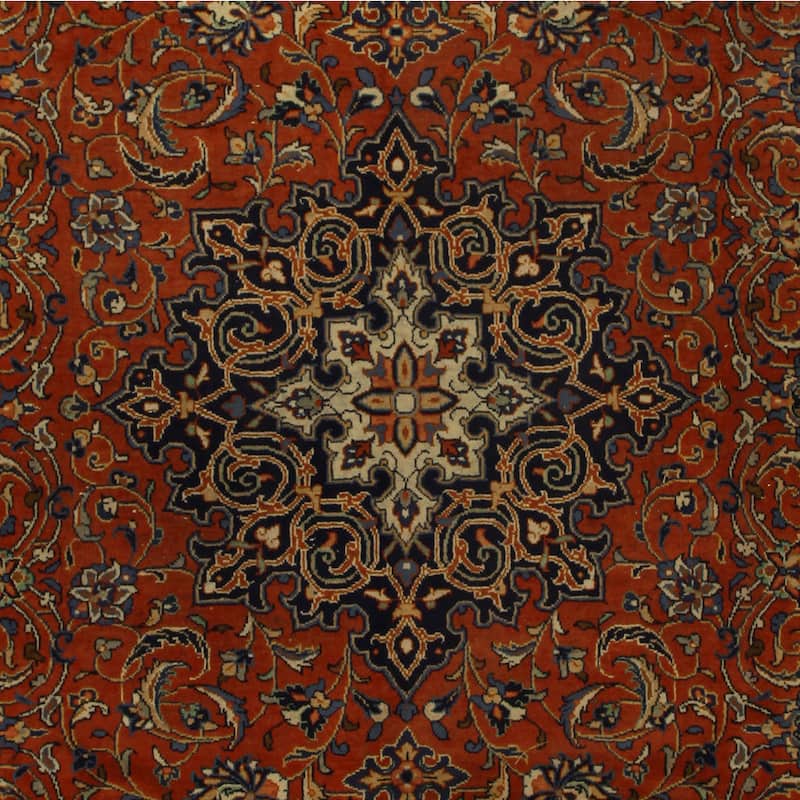 HERAT ORIENTAL Handmade One-of-a-Kind Mahal Wool Rug (Iran) - 8'10 x 12'4
