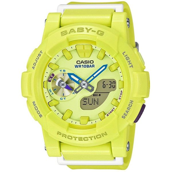 baby g yellow watch