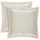 preview thumbnail 2 of 8, J. Queen New York Satinique Quilted Euro Sham Natural