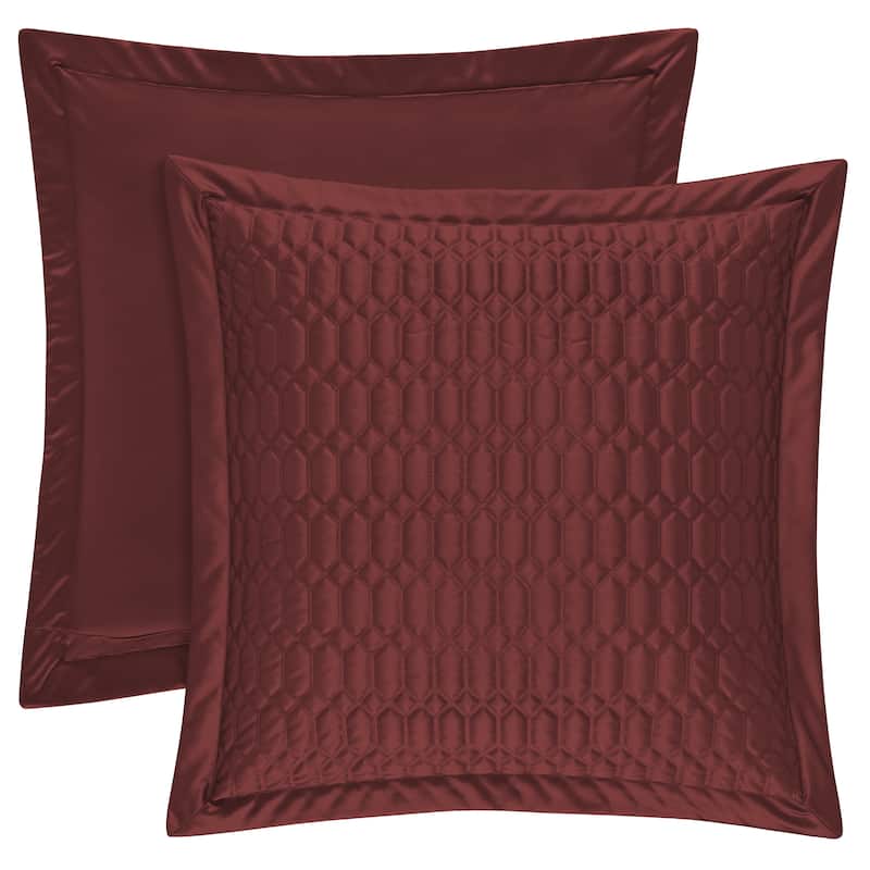 J. Queen New York Satinique Quilted Euro Sham