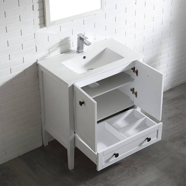Shop Ove Decors Andora 32 In Bathroom Vanity In Matte White