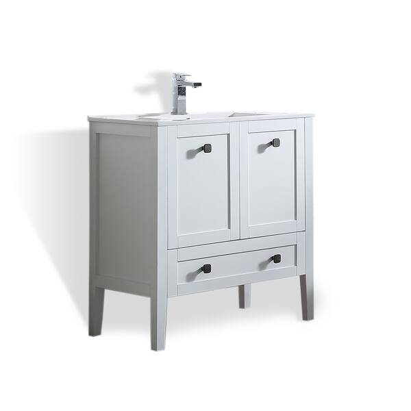 Shop Ove Decors Andora 32 In Bathroom Vanity In Matte White