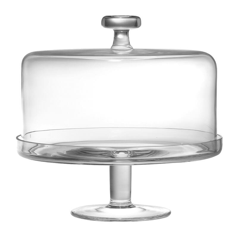 Majestic Gifts Inc. High Quality European Glass Cake Base & Dome Set