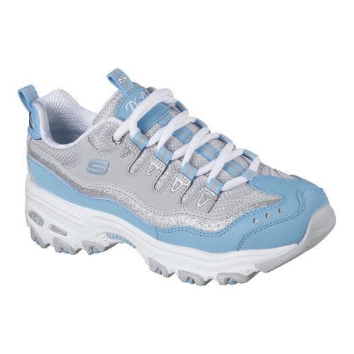 blue skechers sneakers