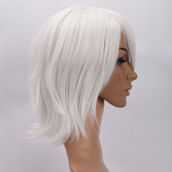 white short hair wig