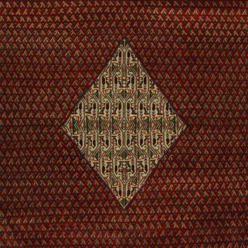 HERAT ORIENTAL Handmade One-of-a-Kind Mir Wool Rug - 9'5 x 12'9