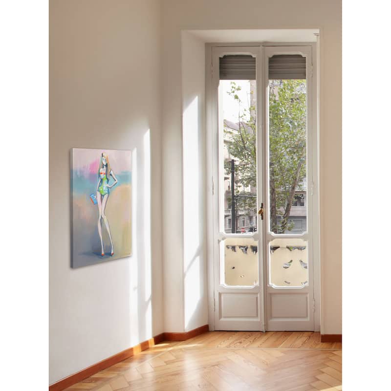 'Cosette' Painting Print on Wrapped Canvas - Multi-Color