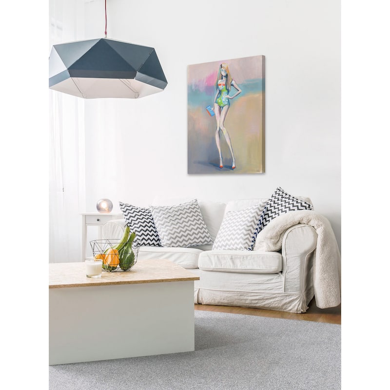 'Cosette' Painting Print on Wrapped Canvas - Multi-Color