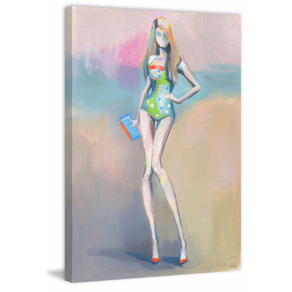 'Cosette' Painting Print on Wrapped Canvas - Multi-Color