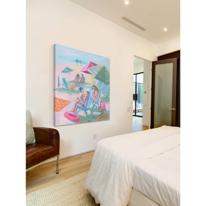'Family Time' Painting Print on Wrapped Canvas - Multi-Color