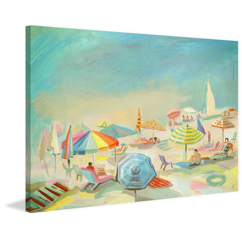 'Un Jour Parfait' Painting Print on Wrapped Canvas - Multi-Color