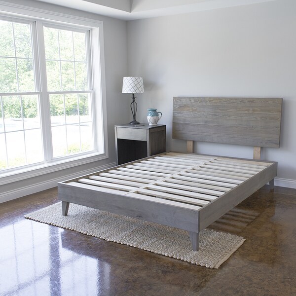 Grey Barnwood Headboard On Free Shipping Today Grey Barnwood Headboard