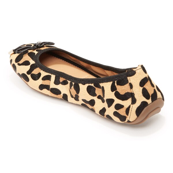 me too leopard print flats