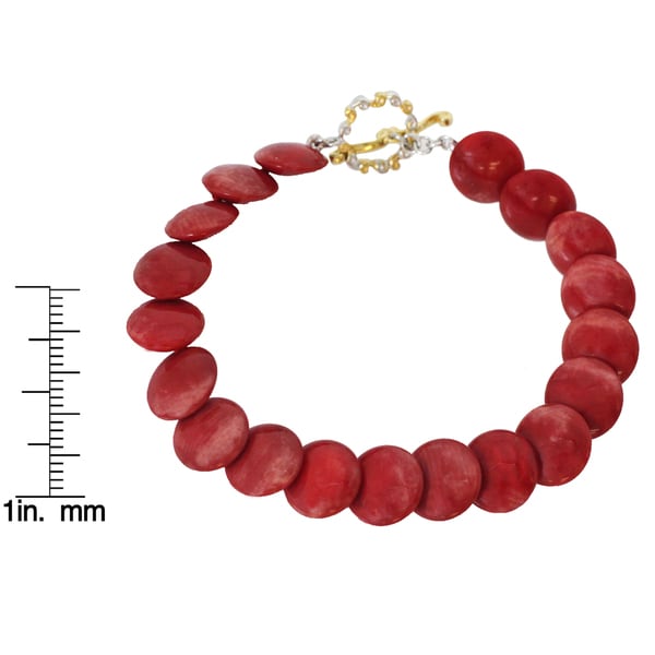 what is bamboo coral beads