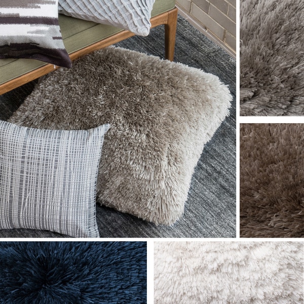 Fluffy discount pillows grey