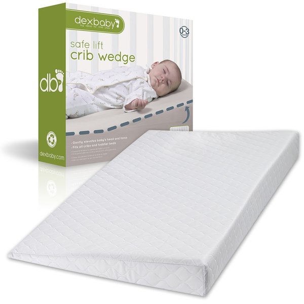 wedge under crib mattress