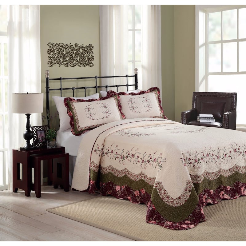 Modern Heirloom Brooke Cotton Bedspread