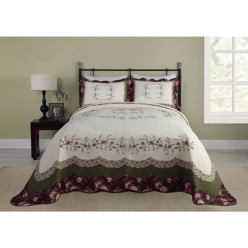 Modern Heirloom Brooke Cotton Bedspread