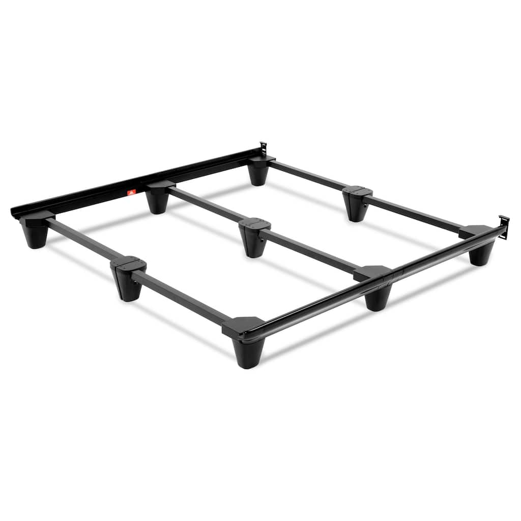 Leggett & Platt Presto Universal Sized Folding Bed Frame in Charcoal