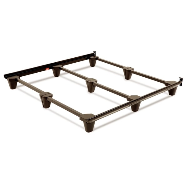 Leggett & Platt Presto Universal Sized Folding Bed Frame in Mahogany