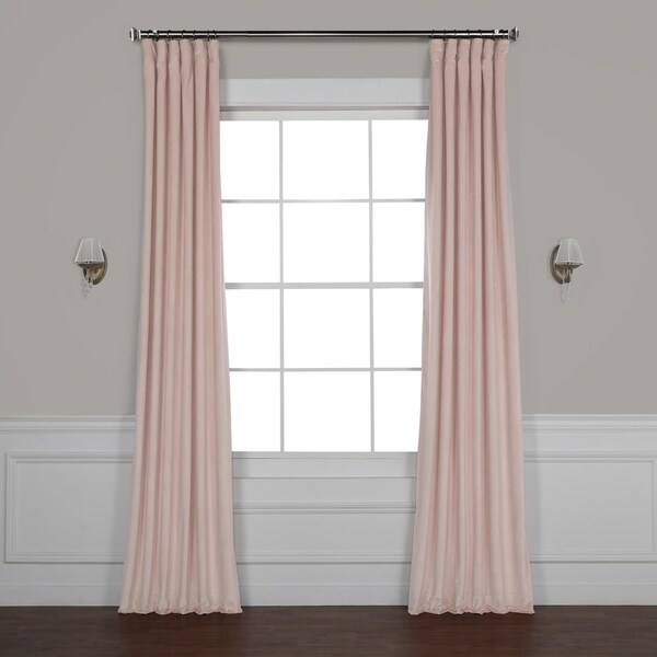 Exclusive Fabrics Heritage Plush Velvet Curtain
