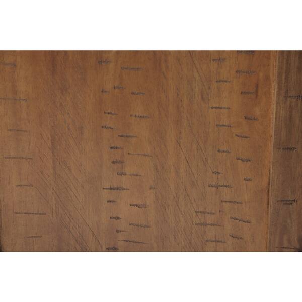 Shop Os Home And Office Solid Wood Hall Bench With Pinto Brown