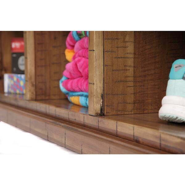 Shop Os Home And Office Solid Wood Hall Bench With Pinto Brown