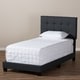preview thumbnail 25 of 41, Taylor & Olive Tuxbury Upholstered Twin Platform Bed