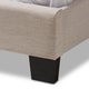 preview thumbnail 42 of 41, Taylor & Olive Tuxbury Upholstered Twin Platform Bed