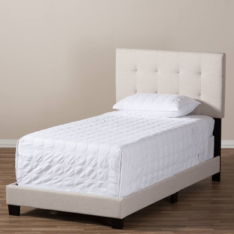 Taylor & Olive Tuxbury Upholstered Twin Platform Bed