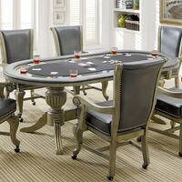 Furniture of America Frankline Traditional Solid Wood Game Table