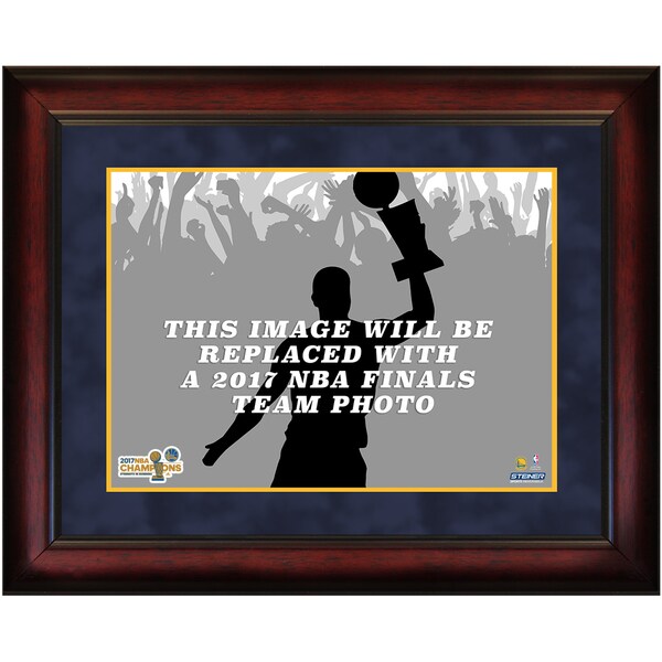 2017 NBA Champion Golden State Warriors Team 16x20 Framed Photo