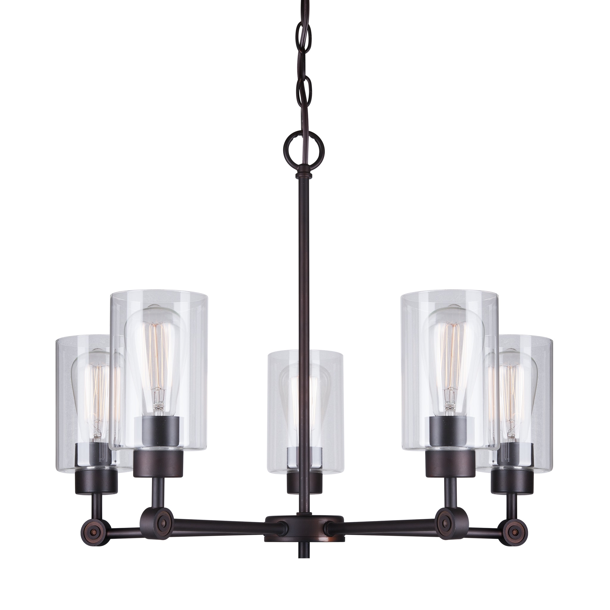 5-Light Antique Bronze Chandelier - Chandeliers For Bedrooms by Overstock.com