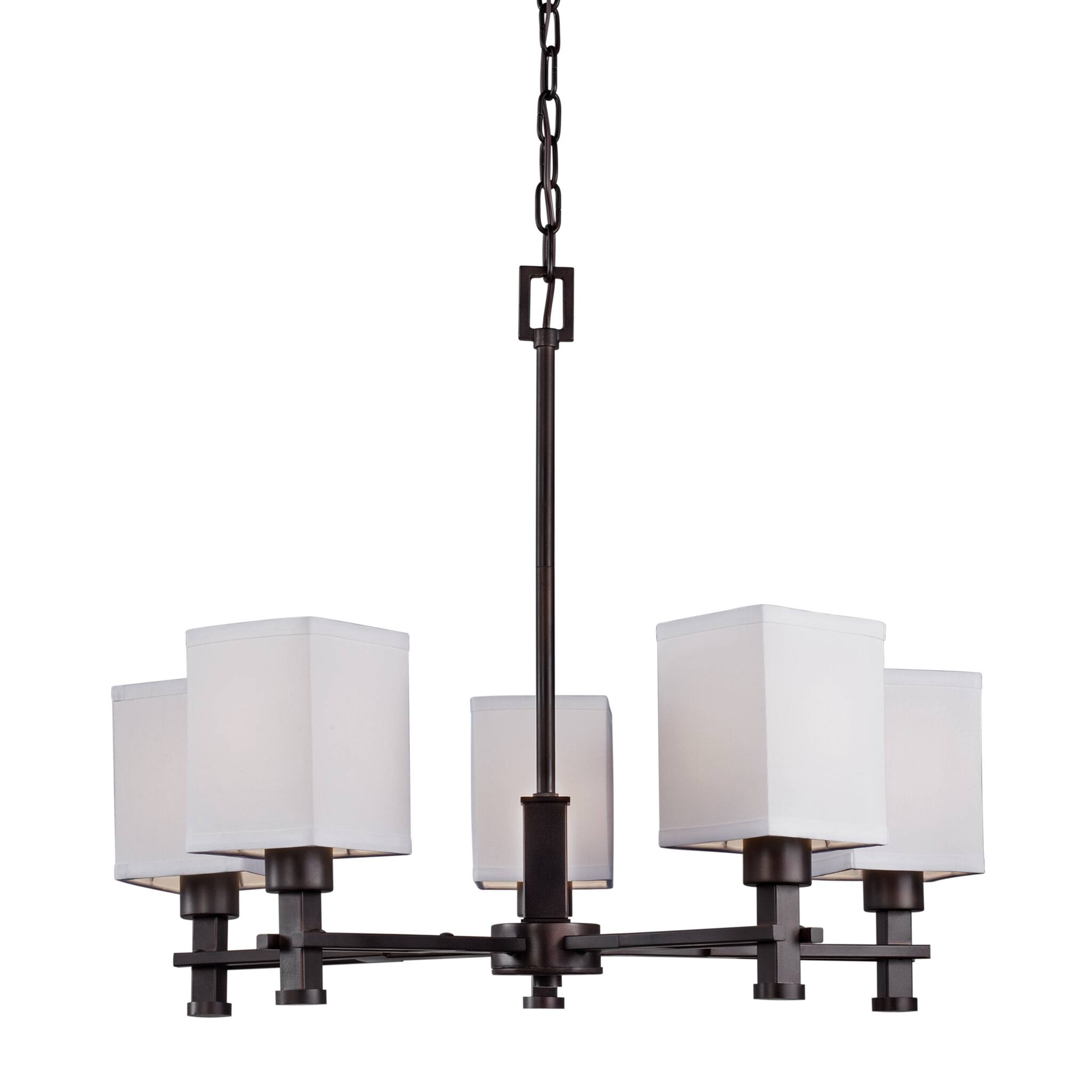 5-Light Antique Bronze Chandelier - Chandeliers For Bedrooms by Overstock.com