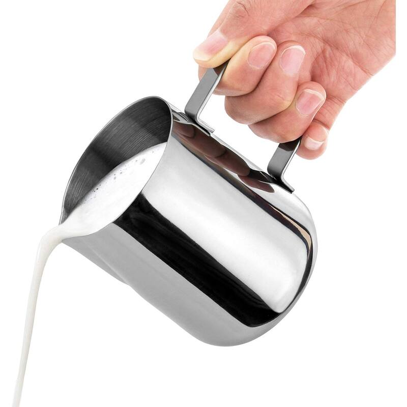 Prime Cook Stainless Steel 2 Piece Milk Frothing Steaming Pitcher